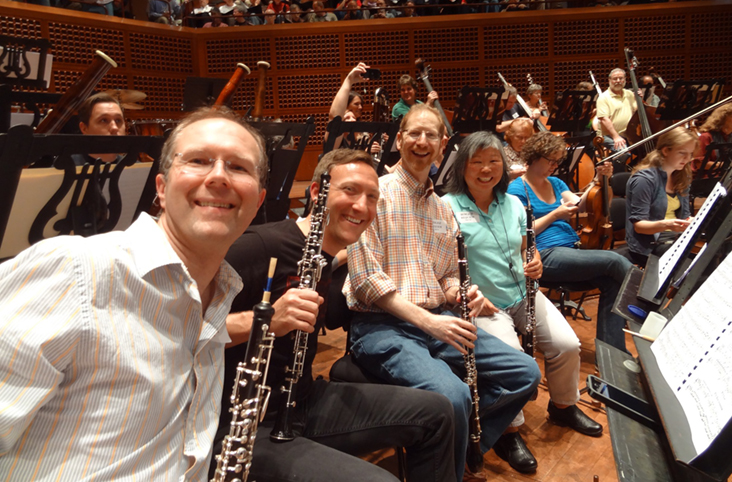 Davies Hall oboes